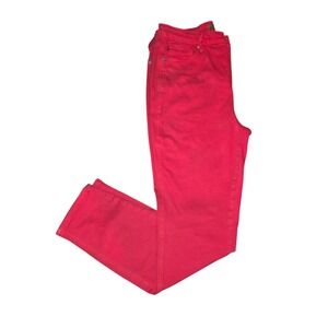 Judy Blue Red Garment Dyed Skinny Jeans High Rise Stretch JB88790 Womens 13/31